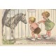 Illustrateur LAGARDE "Zèbre" au Zoo