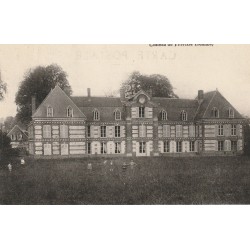 80 ESCARBOTIN. Château de Friville 1935 tampon Maison des Petits