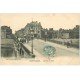 carte postale ancienne 03 MONTLUCON. Le Pont sur le Cher 1907