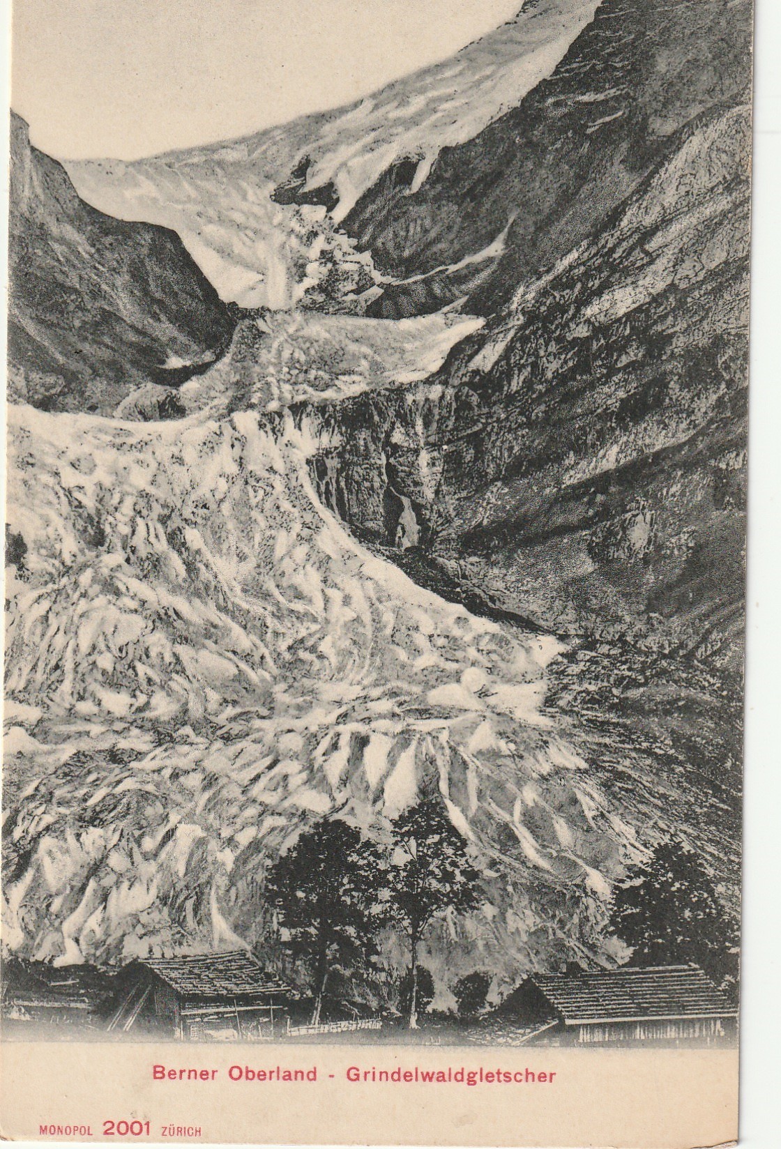 SUISSE. Berner Oberland Grindelwaldgletscher