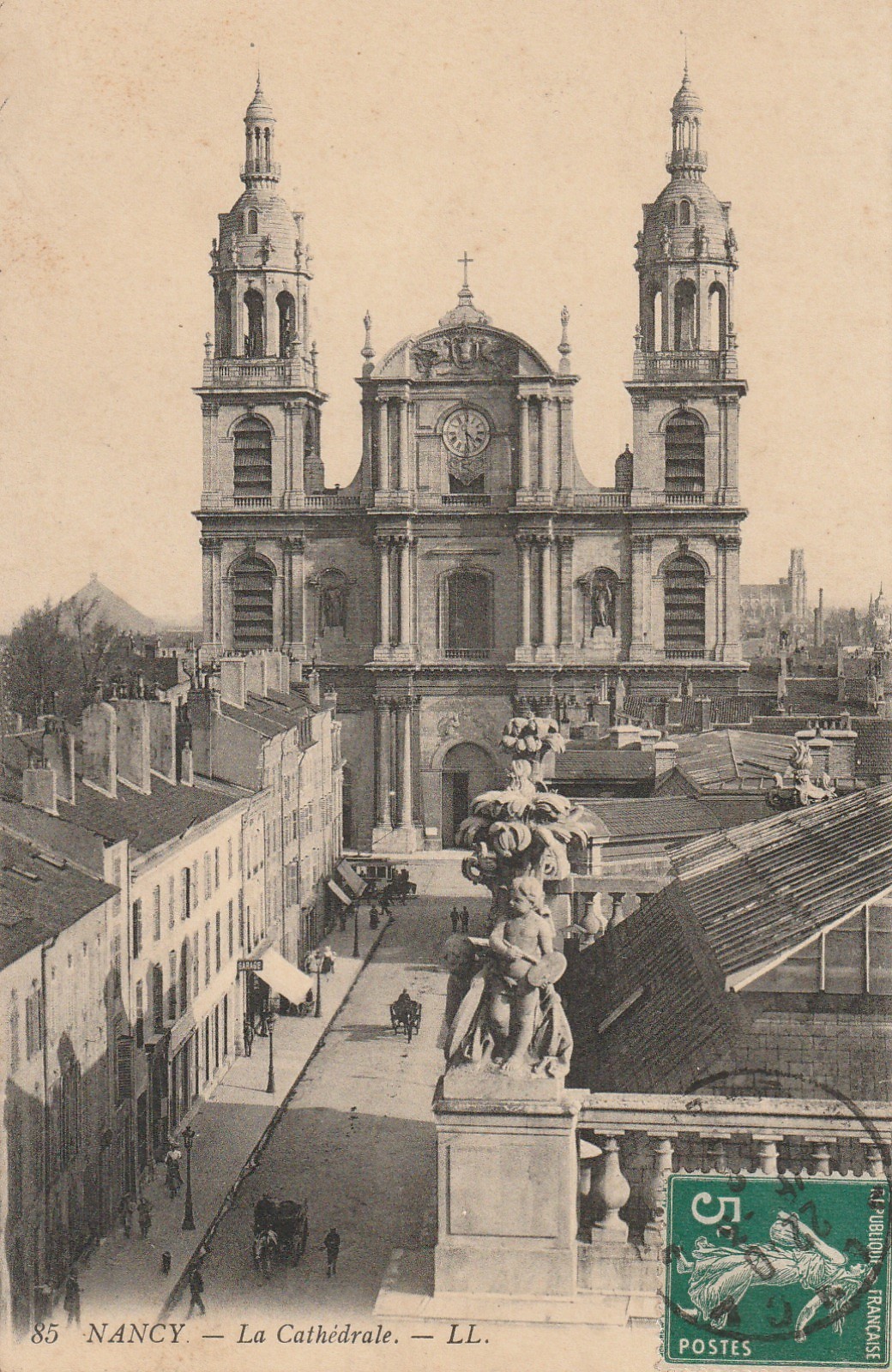 54 NANCY. La Cathédrale 1912