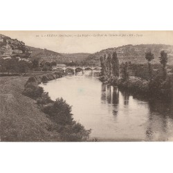 24 LES EYZIES. Pont du Chemin de fer sur la Vézère