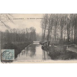60 LIANCOURT. La Brèche paysage avec Lavoir 1907