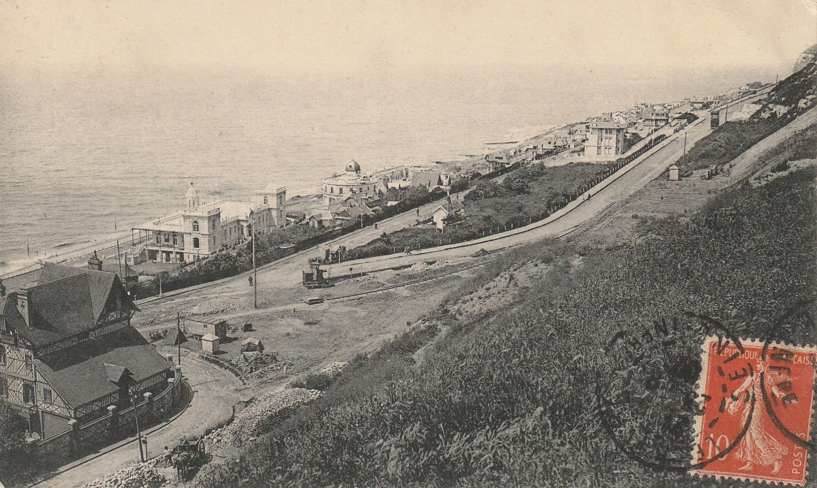 76 SAINTE-ADRESSE. Vue générale du Palais des Régates 1907