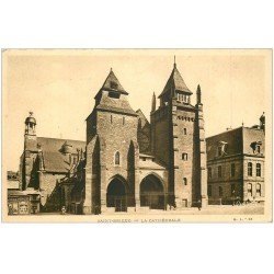 carte postale ancienne 22 SAINT-BRIEUC. La Cathédrale. Edition Hamonic