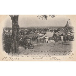 16 ANGOULÊME. Vue générale prise de la Place du Palet 1903