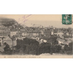 76 SAINT-VALERY-EN-CAUX. Vue générale sur la Ville et ses Hôtels 1910