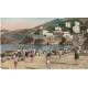 (Al) Photo cpsm petit format 66 CERBERE. La Plage et les Villas route d'Espagne