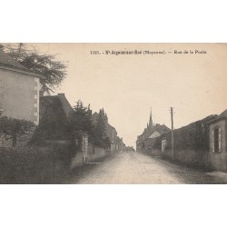 53 SAINT-AIGNAN-SUR-ROE. Rue de la Poste 1925