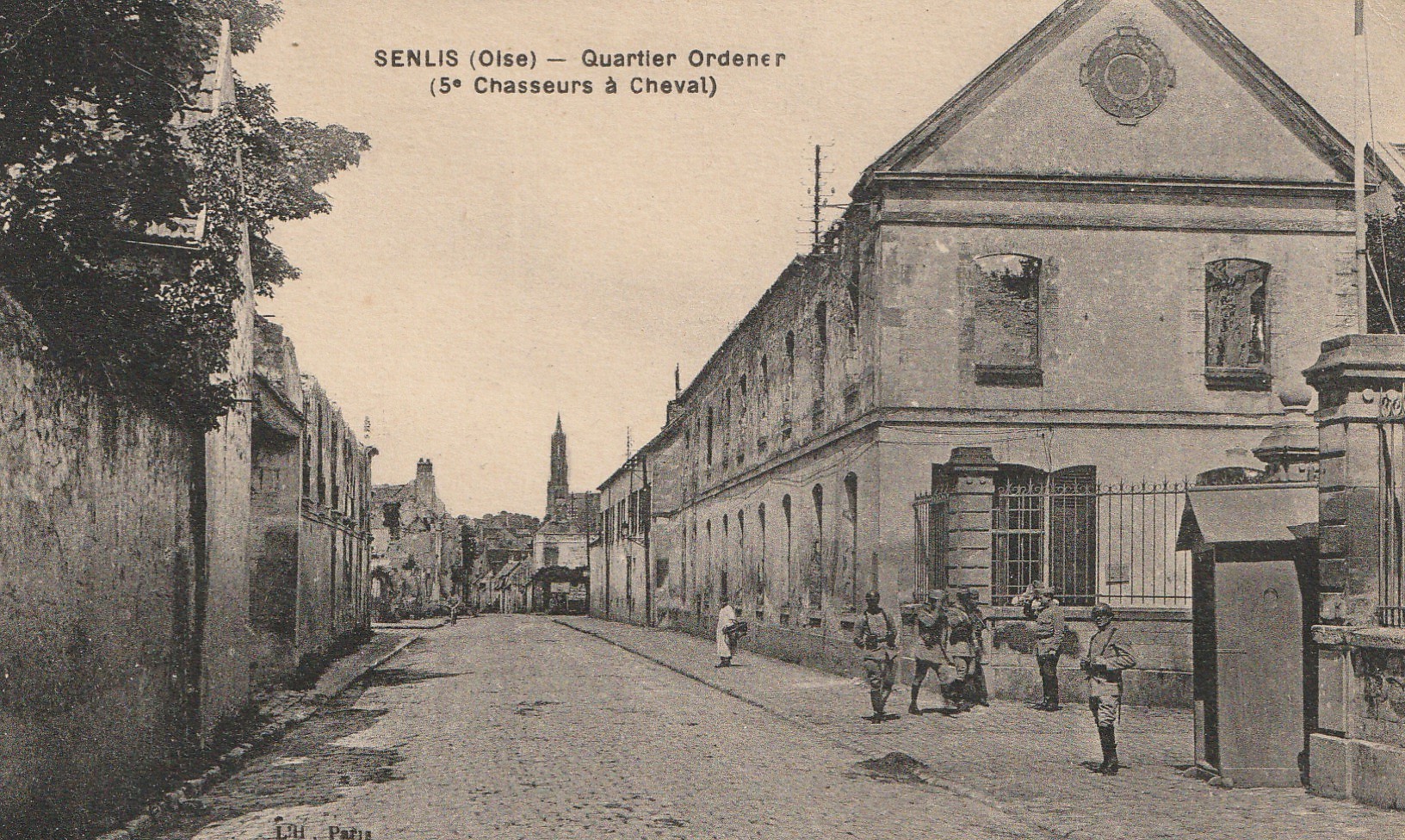 60 SENLIS. 5° Chasseurs à Cheval Quartier Ordener
