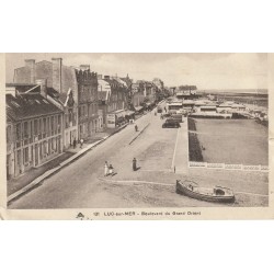 14 LUC-SUR-MER. Hôtel Restaurant "SOLEIL LEVANT" Boulevard du Grand Orient 1937