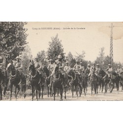 02 SISSONNE. Arrivée de la Cavalerie au Camp Militaires