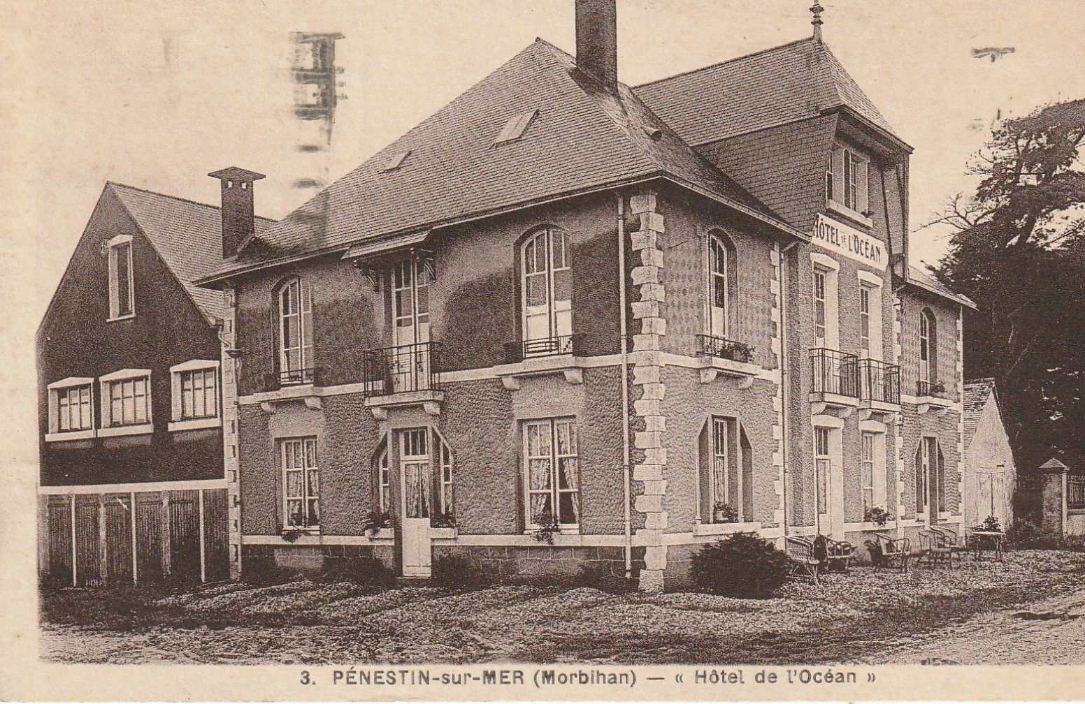 56 PENESTIN-SUR-MER. Hôtel de l'Océan 1938