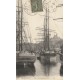13 MARSEILLE. Nombreux bateaux de pêche dans un Coin du Vieux Port 1919