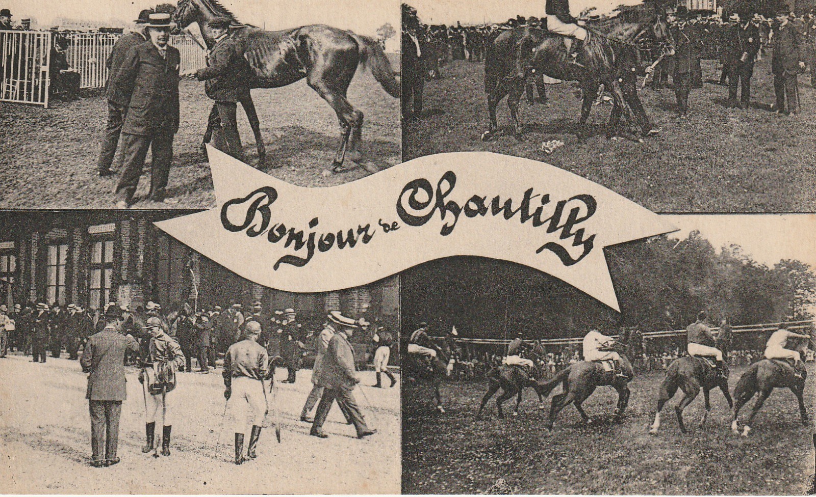 Sport Course Hippisme. 60 CHANTILLY Chevaux et Jockeys