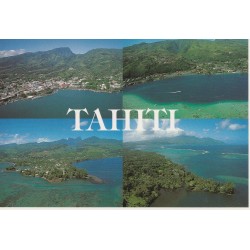 Photo Cpsm grand format TAHITI. Port de Papeete