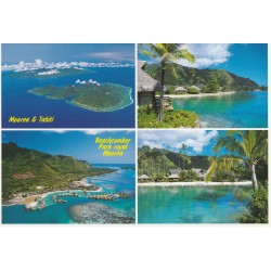 Photo Cpsm grand format TAHITI & MOOREA Hôtel Beachcomber Parkroyal
