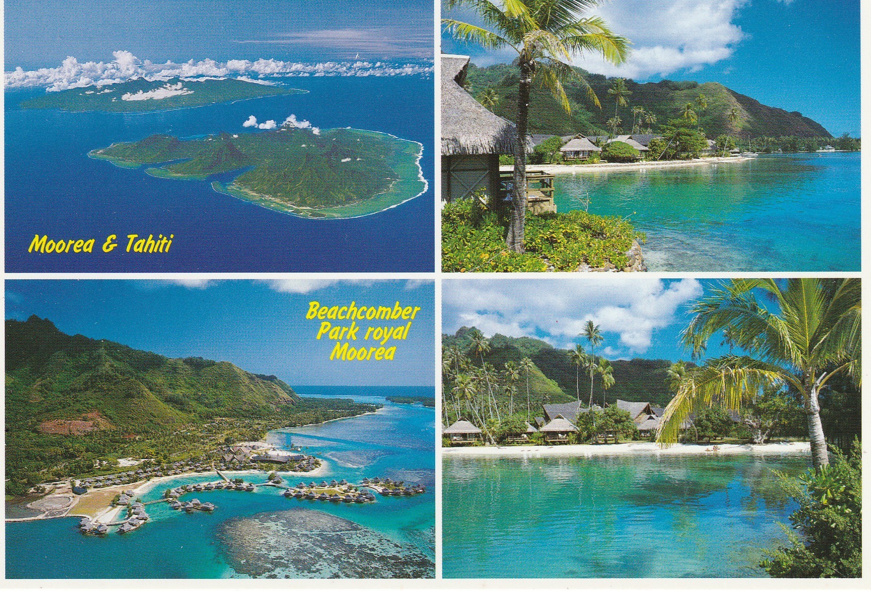 Photo Cpsm grand format TAHITI & MOOREA Hôtel Beachcomber Parkroyal