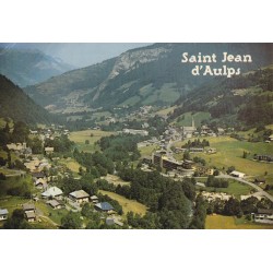 Photo cpsm grand format 74 SAINT-JEAN-D'AULPS. La Ville