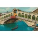 4 x Photo cpsm petit format VENEZIA VENISE. Chiesa degli Scalzi & Stazione, Palazzo Ducale, Piazetta & Isola S. Giorgio,