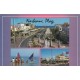 3 x Photo cpsm petit format NARBONNE Plage. Avenue de la Méditerranée, Eglise Lamourguier, Palai Archevêques et Cours Mi