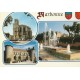 3 x Photo cpsm petit format NARBONNE Plage. Avenue de la Méditerranée, Eglise Lamourguier, Palai Archevêques et Cours Mi