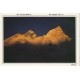 2 x Photo cpsm grand format NEPAL. Everest & Moon Rise over Machhapuchhre