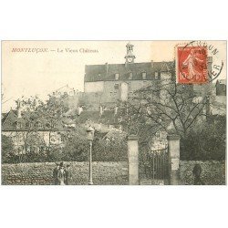 carte postale ancienne 03 MONTLUCON. Le Vieux Château 1909