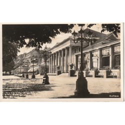 2 x Photo cpsm petit format Allemagne BADEN-BADEN. Kurhaus