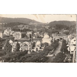 2 x Photo cpsm petit format 63 LA BOURBOULE et SAINT-NECTAIRE. Etablissement Thermal 1956