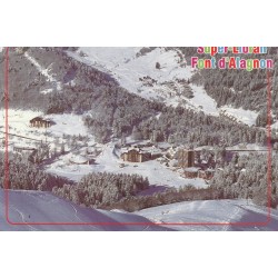 3 x Photo cpsm grand format 15 SUPER-LIORAN. Front Alagnon et Station de ski