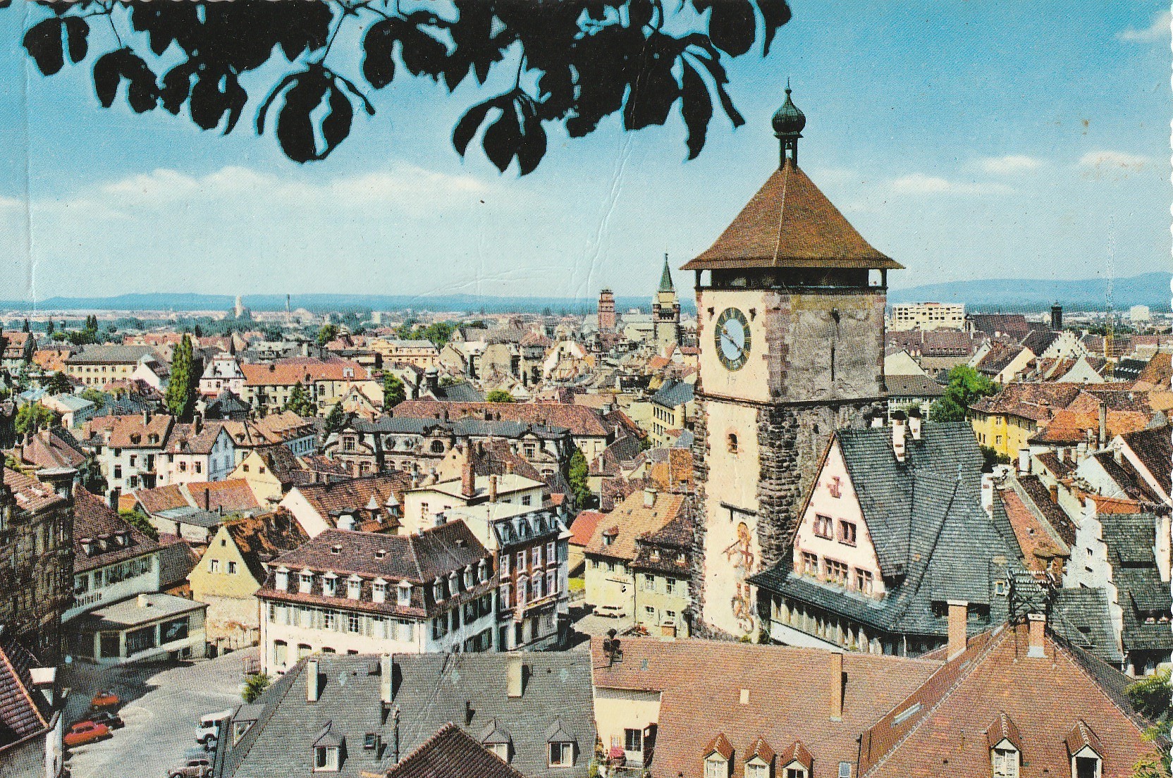 3 x Photo cpsm grand format Allemagne FREIBURG