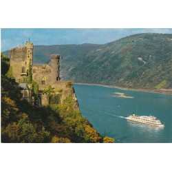 2 x Photo cpsm grand format Allemagne BURG RHEINSTEIN & KÖLN AM RHEIN