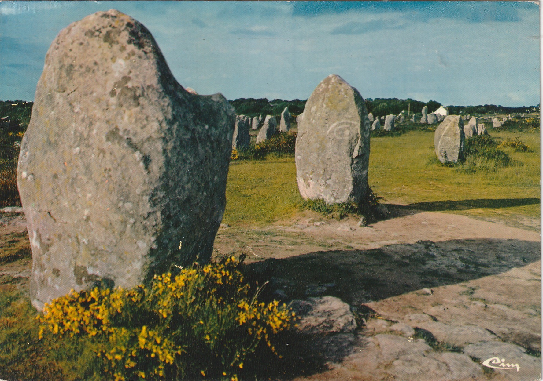 2 x Photo cpsm grand format 56 CARNAC 1976 & VANNES