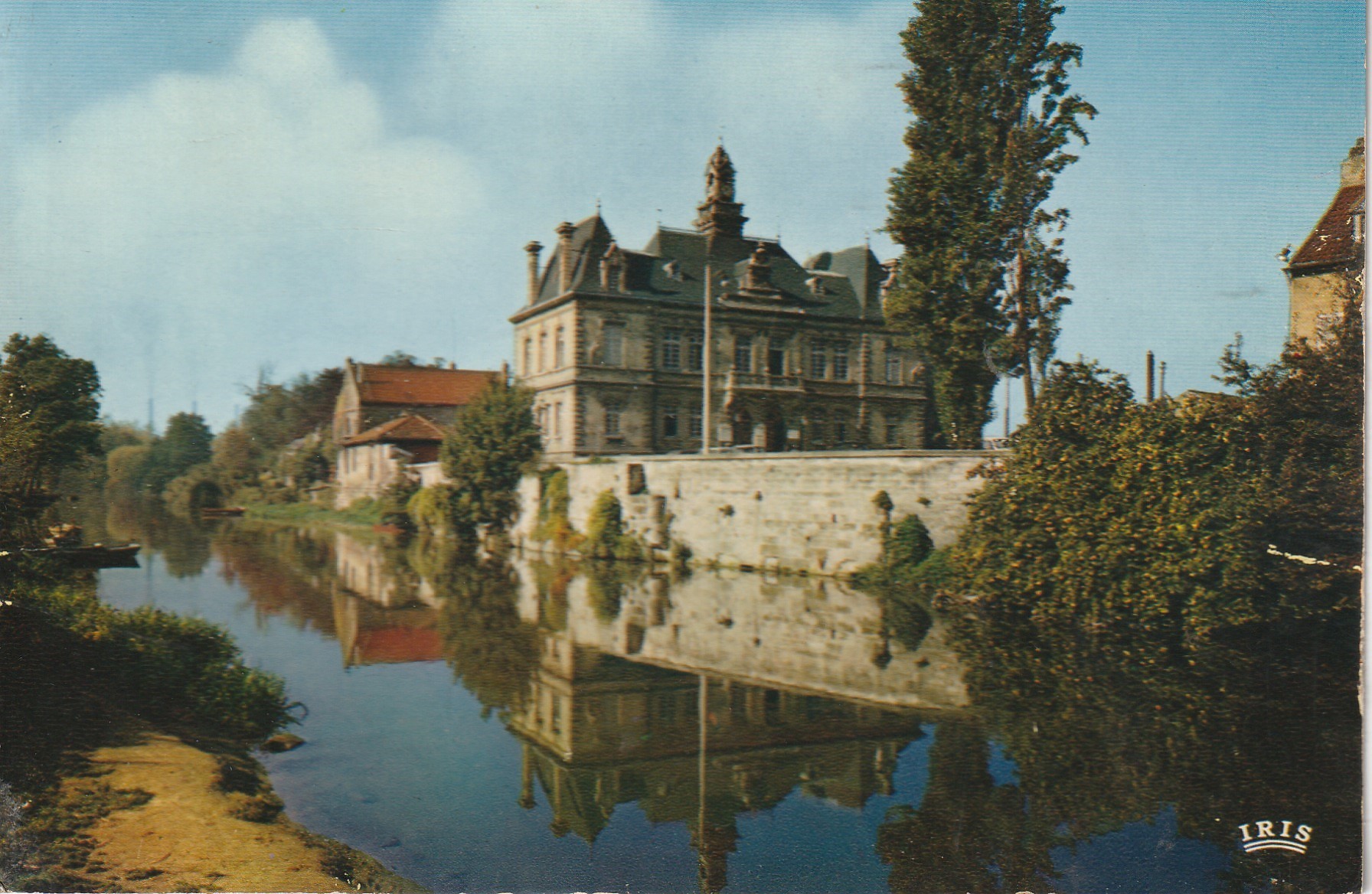 2 x Photo cpsm grand format 60 CREIL & SENLIS. Hôtel de Ville 1971 et Cathédrale 1973