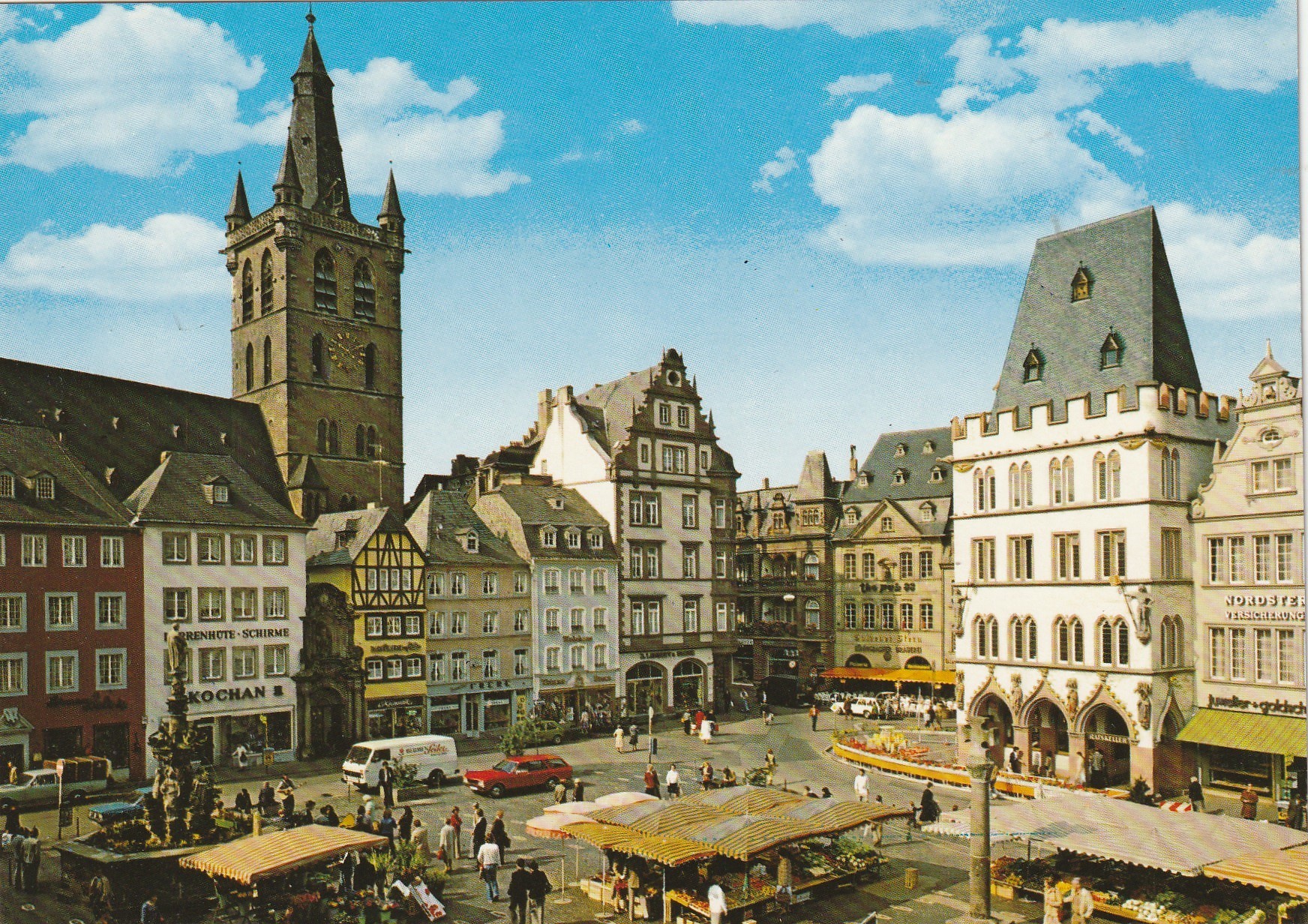 2 x Photo cpsm grand format Allemagne TRIER and der Mosel