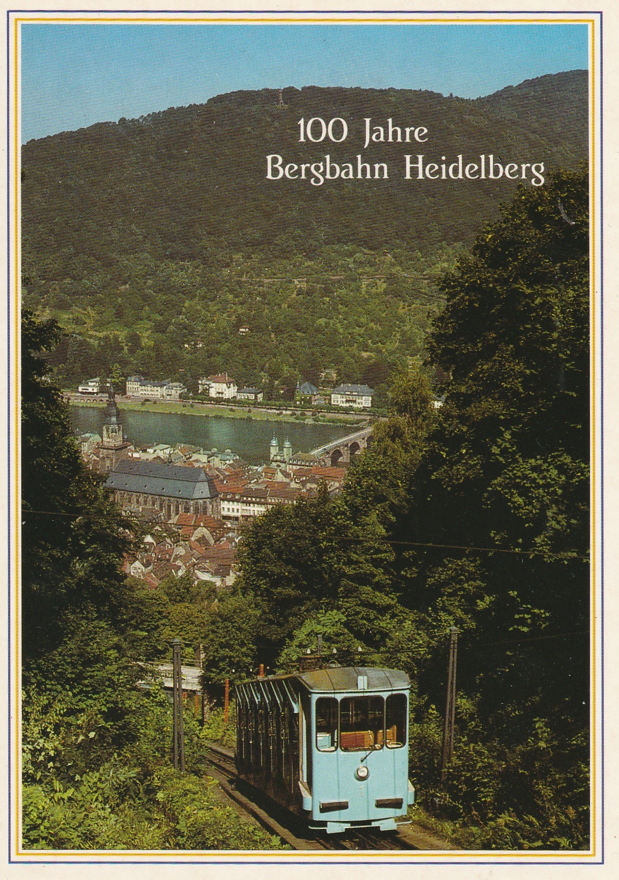 2 x Photo cpsm grand format Allemagne HEIDELBERG. Funiculaire & Schloss