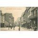 22 SAINT-BRIEUC. Rue Saint-Guillaume 1914. Magasin journaux et cartes postales. Jeune Vendeur de journaux ambulant