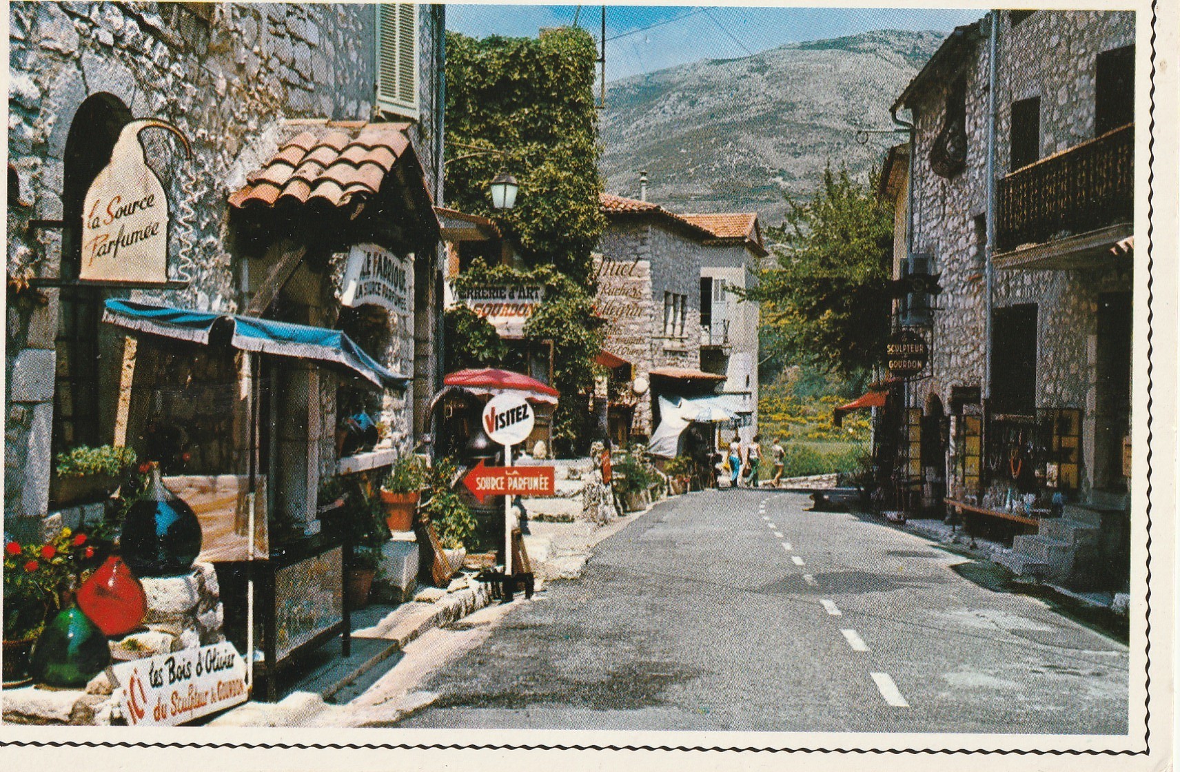 3 x Photo cpsm grand format 06 GOURDON & SAINT-MARTIN-VESUBIE & MANDELIEU LA NAPOULE