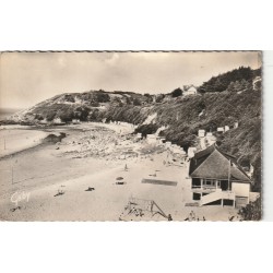 2 X photo cpa petit format 50 CARTERET. Plage et Côte Rocheuse 1957