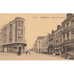 59 CAMBRAI. Grande Pharmacie et Hôtel restaurant rue de la Herse