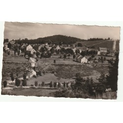 Photo cpsm petit format 48 AUMONT. Vue générale sur le Village 1958