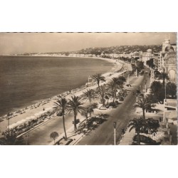 2 x Photo cpsm petit format 06 NICE. Promenade des Anglais1955-62