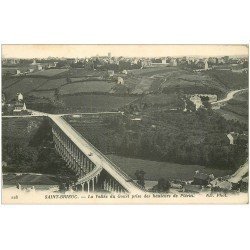 carte postale ancienne 22 SAINT-BRIEUC. Vallée du Gouët prise de Plérin