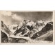 Photo cpsm petit format 74 CHAMONIX. Les Grandes Jorasses 1950