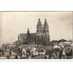 Photo cpsm petit format 37 TOURS. Cathédrale Saint-Gatien 1961