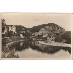 Photo cpsm petit format 24 LAROQUE-GAGEAC. Château de la Malatrie 1953