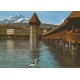 2 Photo cpsm grand format Suisse LUZERN. Schiffsrestauant & Pilatus