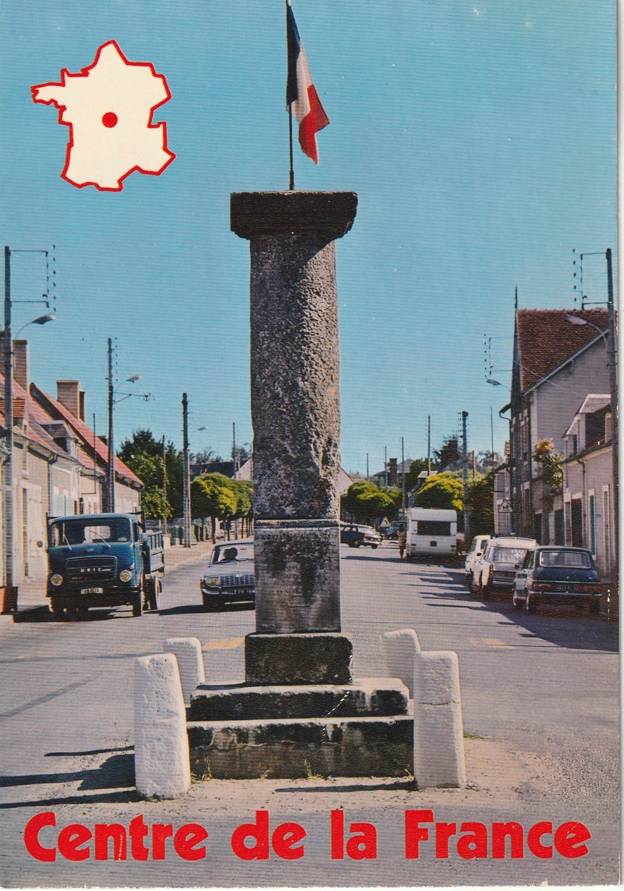 Photo cpsm grand format 18 BRUERE-ALLICHAMPS. Centre de la France 1975