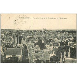 carte postale ancienne 22 SAINT-BRIEUC. Vue prise de Notre-Dame de l'Espérance 1922